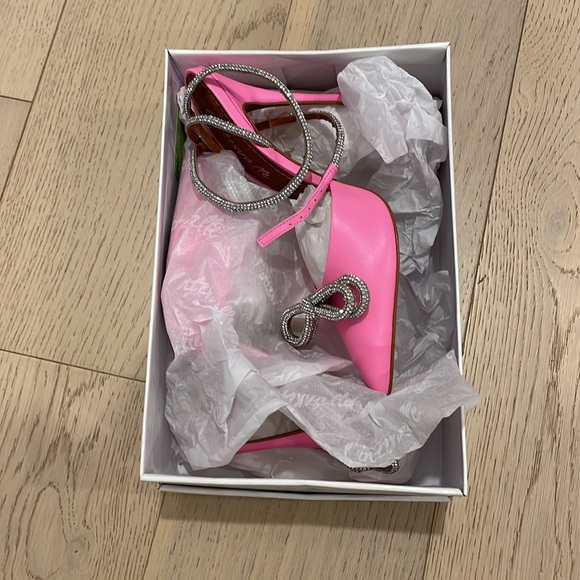 L’Intervalle Cici Pink Neon Heels - Picture 2 of 3